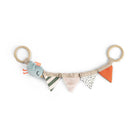 Done by Deer 'Celebration' pram toy against a white background.