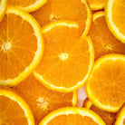 Close-up of sliced oranges used in aeolis hand wash